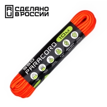 Паракорд Cord 550 (Paracord Cord 550), Neon Orange (Оранжевый неон), 10м., арт. Cord_56852 - Магазин Японских кухонных туристических ножей VIP-HoReCa