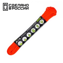 Паракорд Cord 275 (Paracord Cord 275), Neon orange (Оранжевый неон), 10м., арт. Cord_55817 - Магазин Японских кухонных туристических ножей VIP-HoReCa