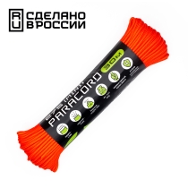 Паракорд Cord 275 (Paracord Cord 275), Neon orange (Оранжевый неон), 30м., арт. Cord_56029 - Магазин Японских кухонных туристических ножей VIP-HoReCa
