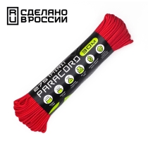 Паракорд Cord 275 (Paracord Cord 275), Red (Красный), 30м., арт. Cord_56074 - Магазин Японских кухонных туристических ножей VIP-HoReCa