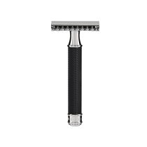 Бритва т-образная MUEHLE TRADITIONALl, модель R 41, черный хром, открытая гребенка, арт.  R 41 BLACK - Магазин Японских кухонных туристических ножей VIP-HoReCa