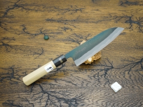 Кухонный нож Fujiwara Kanefusa, серия FKJ, Santoku 165мм, White steel, арт. FKJ-2-W - Магазин Японских кухонных туристических ножей VIP-HoReCa