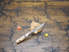Кухонный нож Damir Safarov, серия Эксклюзив, коренчатый 80мм, арт. DS-E-Kor-80/9 - Магазин Японских кухонных туристических ножей VIP-HoReCa