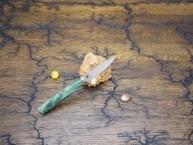 Кухонный нож Damir Safarov, серия Эксклюзив, коренчатый 80мм, арт. DS-E-Kor-80/10 - Магазин Японских кухонных туристических ножей VIP-HoReCa