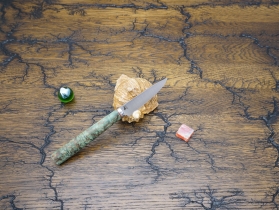 Кухонный нож Damir Safarov, серия Эксклюзив, коренчатый 80мм, арт. DS-E-Kor-80/11 - Магазин Японских кухонных туристических ножей VIP-HoReCa