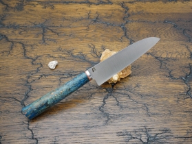 Кухонный нож Damir Safarov, серия Эксклюзив, Santoku 160мм, арт. DS-E-Sa-160/32 - Магазин Японских кухонных туристических ножей VIP-HoReCa