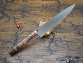Кухонный нож Damir Safarov, серия Эксклюзив, шеф 220мм, арт. DS-E-Che-220/54 - Магазин Японских кухонных туристических ножей VIP-HoReCa