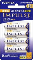 Аккумулятор Toshiba IMPULSE, AA (пальчиковый), 2450 mAh, арт. TNH-3AH - Магазин Японских кухонных туристических ножей VIP-HoReCa