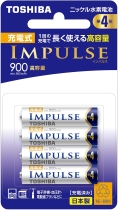 Аккумулятор Toshiba IMPULSE, AAA (мизинчиковый), 900 mAh, арт. TNH-4AH - Магазин Японских кухонных туристических ножей VIP-HoReCa