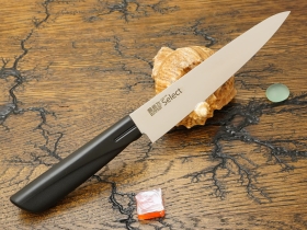 Кухонный нож Kanetsugu, серия Color Select, Petty 120мм, Black, арт. 3011-BK - Магазин Японских кухонных туристических ножей VIP-HoReCa