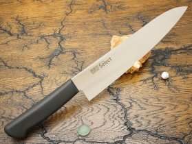 Кухонный нож Kanetsugu, серия Color Select, Chef 240мм, Black, арт. 3016-BK - Магазин Японских кухонных туристических ножей VIP-HoReCa