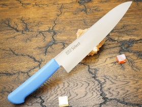 Кухонный нож Kanetsugu, серия Color Select, Chef 240мм, Blue, арт. 3016-BL - Магазин Японских кухонных туристических ножей VIP-HoReCa