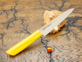 Кухонный нож Kanetsugu, серия Color Select, Petty 120мм, Yellow, арт. 3011-YL - Магазин Японских кухонных туристических ножей VIP-HoReCa