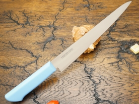 Кухонный нож Kataoka, серия Master Cook, Sujihiki 240мм, Blue, арт. MCSK240M - Магазин Японских кухонных туристических ножей VIP-HoReCa