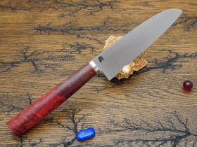 Кухонный нож Damir Safarov, серия Эксклюзив, Santoku 160мм, арт. DS-E-Sa-160/91 - Магазин Японских кухонных туристических ножей VIP-HoReCa