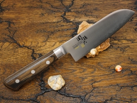 Кухонный нож KAI, серия 10000CC, Santoku 145мм, арт. AE-5162 - Магазин Японских кухонных туристических ножей VIP-HoReCa