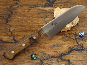 Кухонный нож KAI, серия Momoyama, Santoku 145мм, арт. AE-5147 - Магазин Японских кухонных туристических ножей VIP-HoReCa