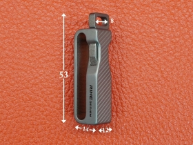 Подвес на ремень с фастексом (застежкой) из титана VipXHoReCa, арт. VH12058 - Магазин Японских кухонных туристических ножей VIP-HoReCa