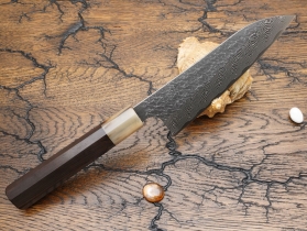 Кухонный нож Nigara, серия SG-STRIX, Santoku 165мм, арт. SG-ST-165 - Магазин Японских кухонных туристических ножей VIP-HoReCa