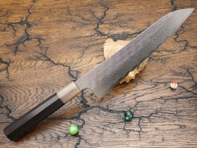 Кухонный нож Nigara, серия SG-STRIX, Chef 240мм, арт. SG-CF-240 - Магазин Японских кухонных туристических ножей VIP-HoReCa