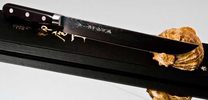 Кухонный нож Hattori, серия HD, Carving 240мм, арт. HD-11