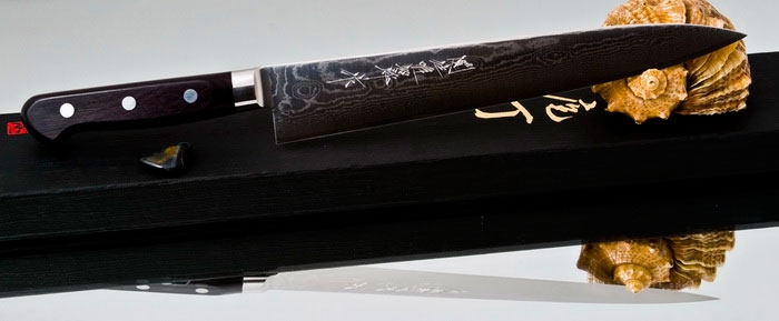 Кухонный нож Hattori, серия HD, Sujihiki 270мм, арт. HD-12