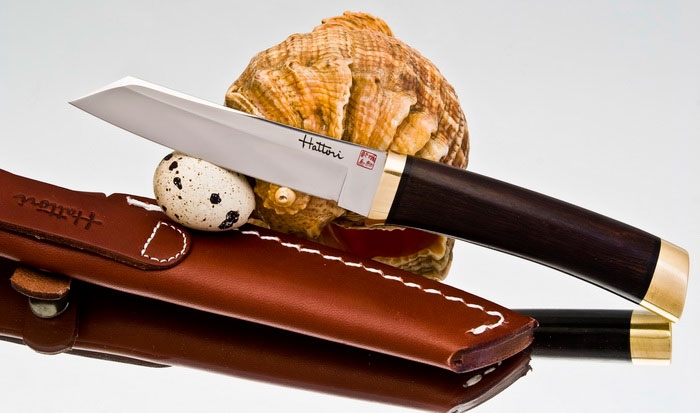 Нож с фиксированным клинком Hattori Tanto (Танто), VG-10, 100мм, арт. 3717