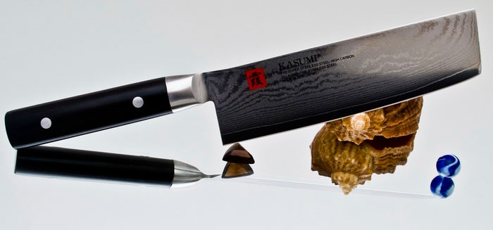 Кухонный нож Kasumi, серия Damasc, Nakiri 170мм, арт 84017