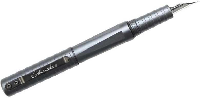 Тактическая ручка Schrade Fountain, Gray, арт. SCPEN7G