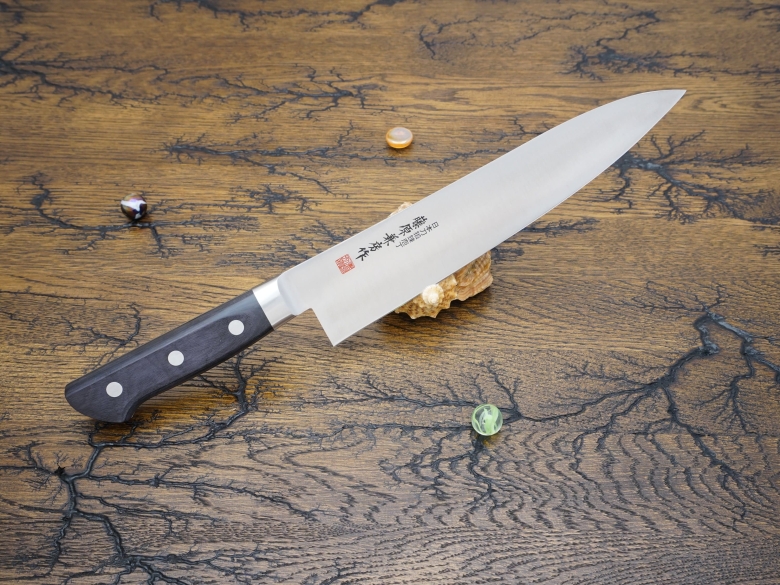 Кухонный нож Fujiwara Kanefusa, серия  FKM, Gyuto 240мм, арт. FKM-10