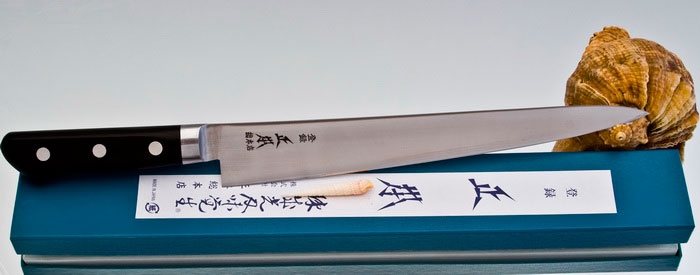 Кухонный нож Masamoto, серия VG, Sujihiki 240мм, арт. VG-5424
