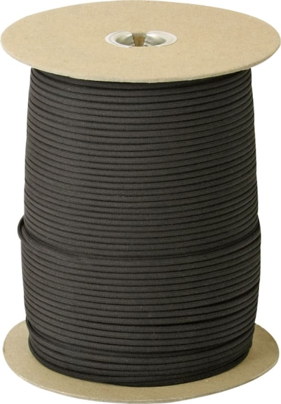 Паракорд 550 (Paracord 550), Black (Черный), арт. RG101S