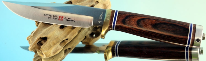 Нож с фиксированным клинком Hattori Year Knife, AUS-6, 135мм, арт. HT-2017
