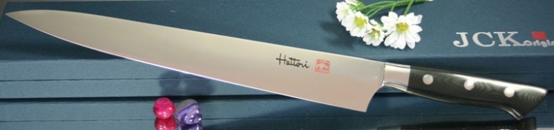 Кухонный нож Hattori, серия FH, Sujihiki 300мм, арт. FH-14