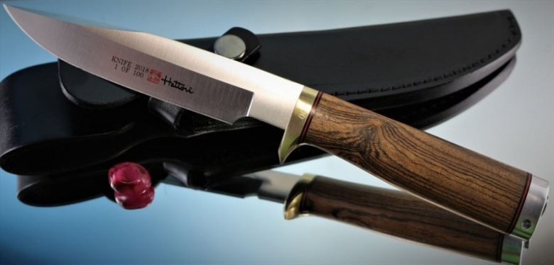 Нож с фиксированным клинком Hattori Year Knife, AUS-8, 143мм, арт. HT-2018