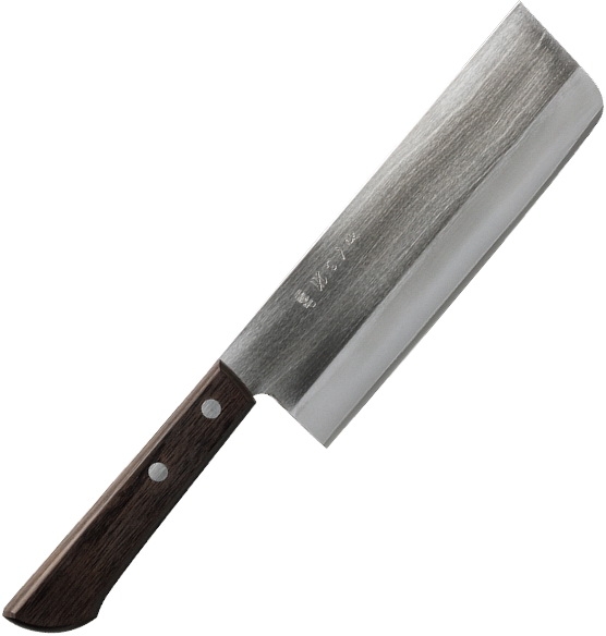 Кухонный нож Gihei-hamono, серия HAP-40 (европейская ручка), Nakiri 165мм, арт. GHP-N16W