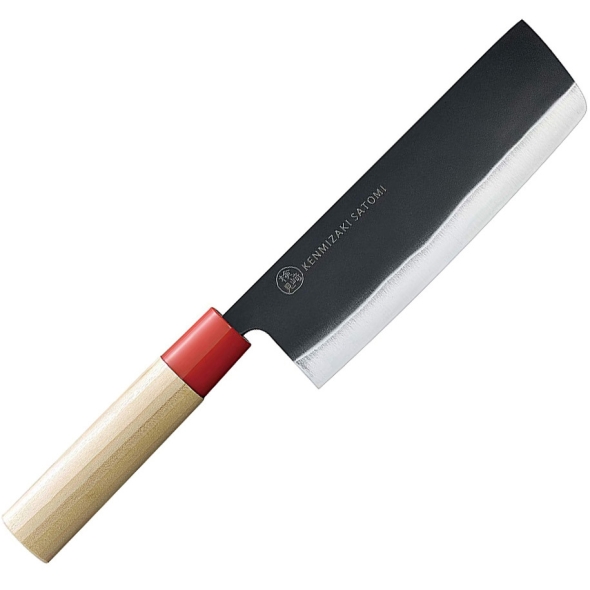 Кухонный нож Shimomura, серия Kenmizaki Satomi, Nakiri 165мм, арт. KZ-102