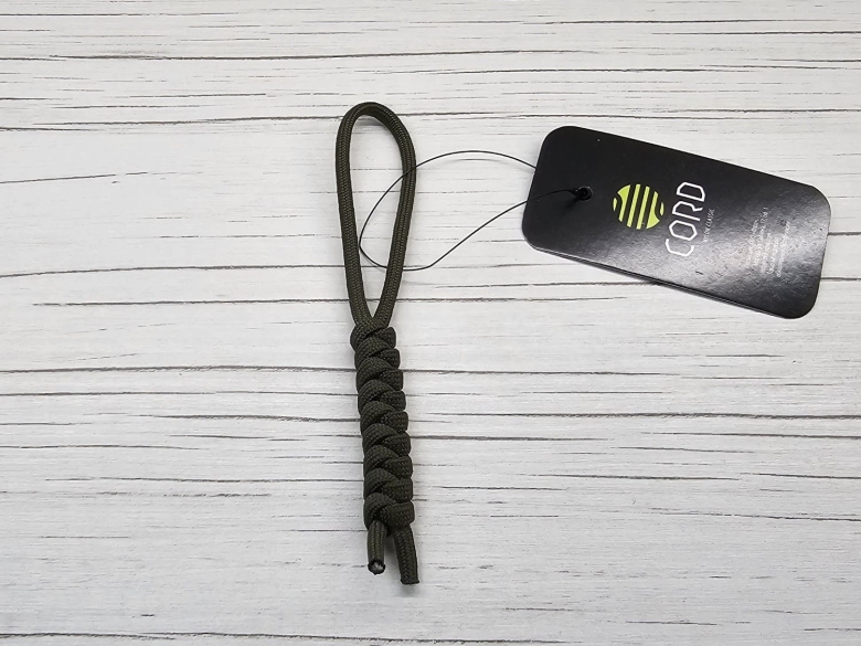 Темляк паракордовый Cord (тип1), Olive (Оливковый), арт. Cord_61535