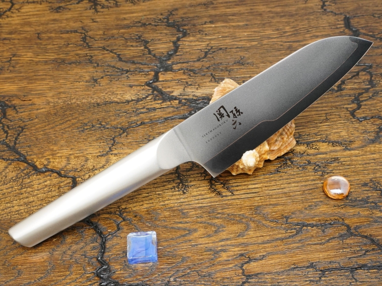 Кухонный нож KAI, серия 10000ST, Santoku 145мм, арт. AB-5291