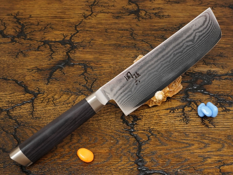 Кухонный нож KAI, серия Damascus, Nakiri 165мм, арт. AE-5206