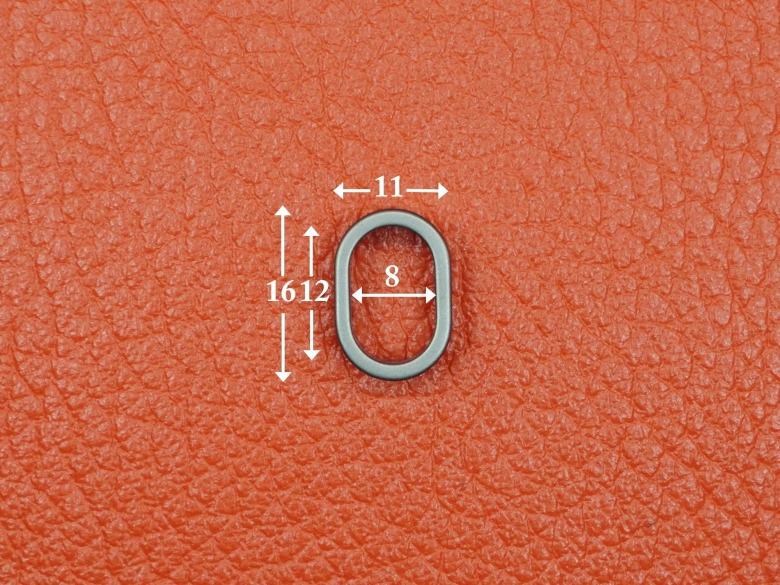 Кольцо соединительное титановое (овал) 16мм VipXHoReCa, арт. VH12107