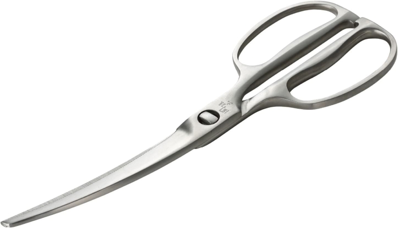 Кухонные ножницы KAI, 220мм, стальные, изогнутые, арт. DH-3346