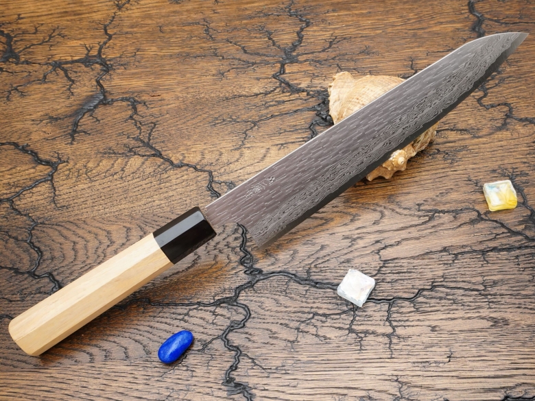 Кухонный нож Nigara, серия VG-XEOS, Chef 240мм, арт. VG-CF-240